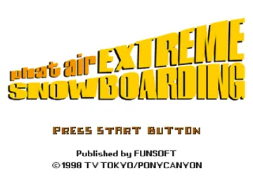 Phat Air - Extreme Snowboarding (EU) screen shot title